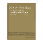 'Polo Heritage' Book | Aline Coquelle, Nacho Figueras