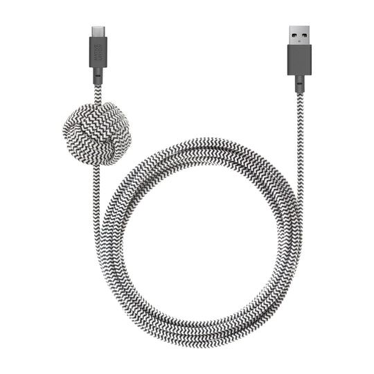 Lightning Night Cable | Zebra | 3m