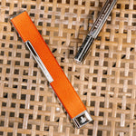 Candle Lighter | Orange Leather