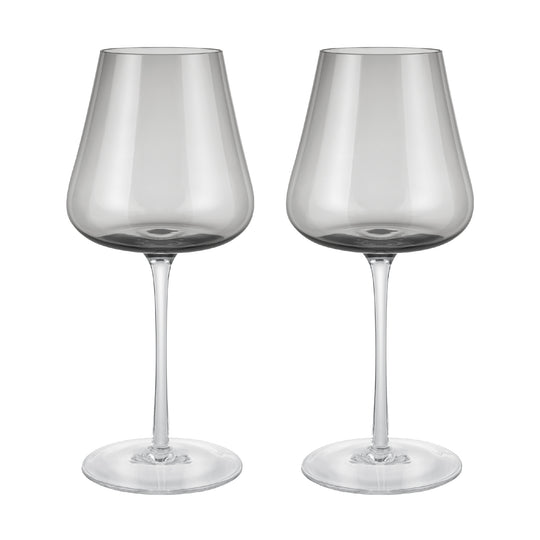 Belo White Wine Glasses | Smoke | Set of 2