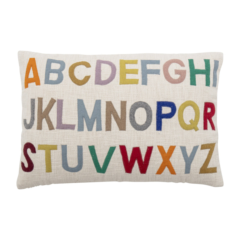 Lexi Alphabet Cushion | Multicolour