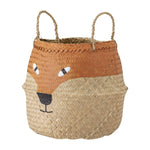 Fritse Basket | Seagrass | Orange