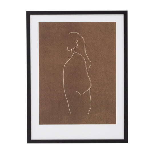 Hadil Frame | Pine | Black