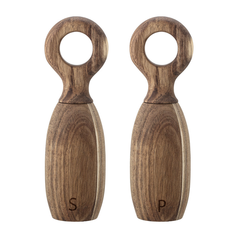 Martim Salt & Pepper Mill Set | Acacia | Brown