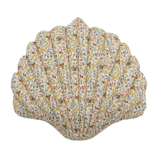 Seashell Cushion | Yellow