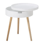 Tapa Sidetable | Pine | White