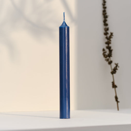 Straight Dinner Candle | Blue | 22cm