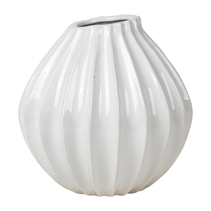 Medium Ceramic Vase | Ivory