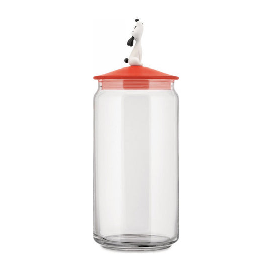 Lulà Dog Storage Jar | Red Orange