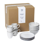 Nordic Sand Stoneware Breakfast Set | 12 Piece