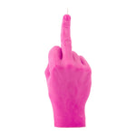 F*ck Hand Gesture Candle | Pink