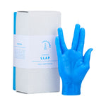 Live Long and Prosper Hand Gesture Candle | Blue