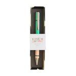 Colourblock Boxed Pen | Jade & Nude