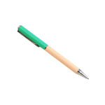 Colourblock Boxed Pen | Jade & Nude