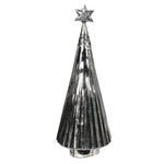 Antique Silver Christmas Tree Decoration | Large