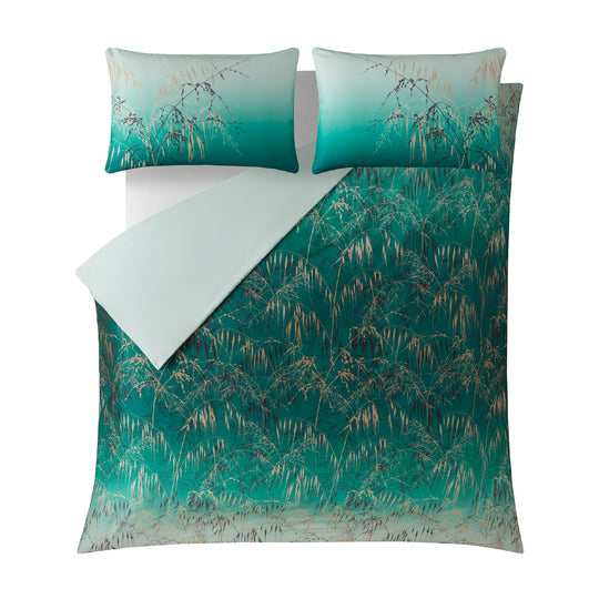 Meadow Grass Bed Linen Set | Teal
