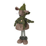 Mrs Maria Standing Christmas Mouse Decoration