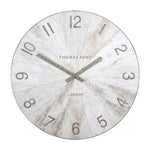 Wharf Wall Clock | Pickled Oak | 30"