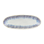 Brisa Ria Blue Oval Plate | 24cm