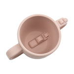 Croco 2 Handle Peekaboo Cup | Powder Pink