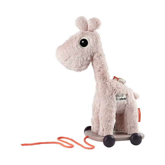 Raffi Pull Along Toy | Powder Pink