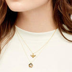 Bee Necklace | Gold Plated