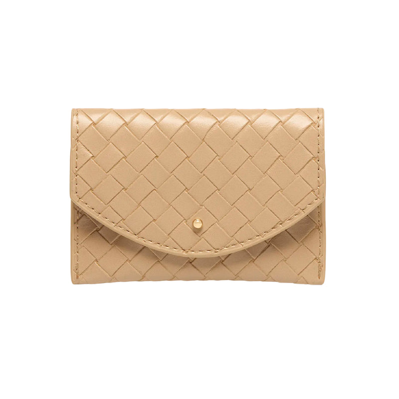 Envelope Card Holder | Taupe Weave