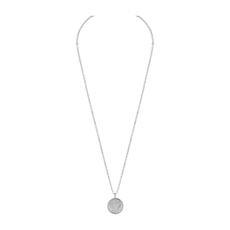 Day Pendant Necklace | Silver