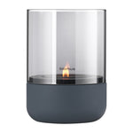 Calma Hurricane Lamp | Steel Gray