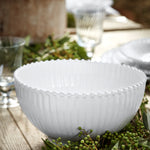 Pearl White Serving Bowl | 27cm