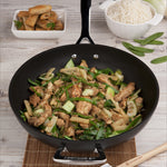Toughened Stir Fry Pan with Helper Handle | Non-Stick | 30cm