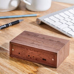 Flip Click Alarm Clock | Walnut