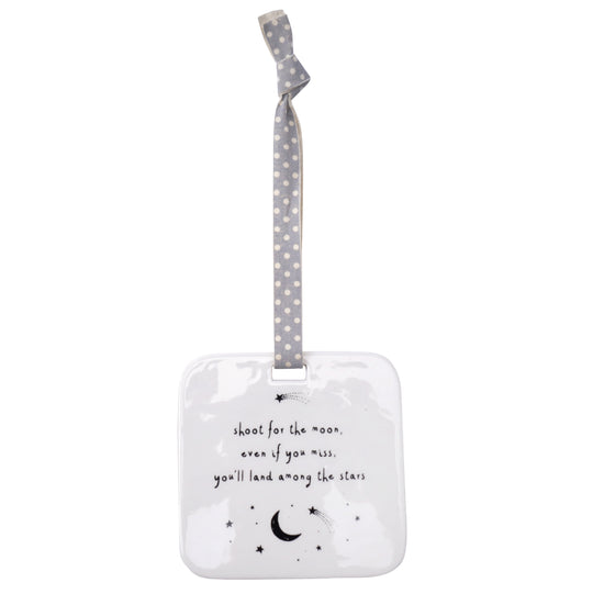 Shoot for the Moon Hanging Ornament