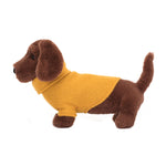 Sweater Sausage Dog | Yellow