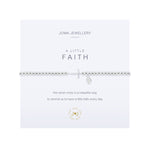 A Little 'Faith' Bracelet | Silver Plated