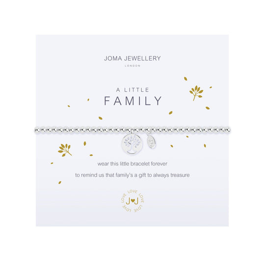 A Little 'Family' Bracelet | Silver Plated