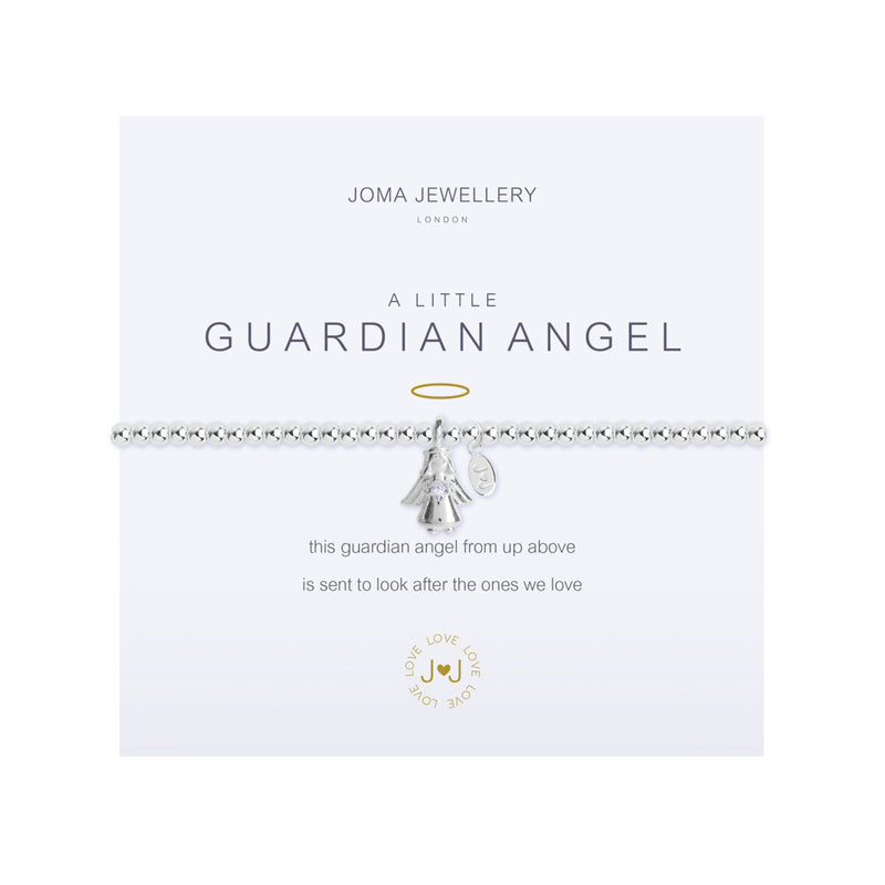 A Little 'Guardian Angel' Bracelet | Silver Plated