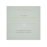 A Little 'Love You Mum' Bracelet | Silver Plated