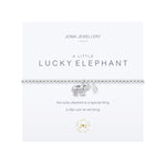 A Little 'Lucky Elephant' Bracelet | Silver Plated