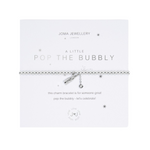 A Little 'Pop The Bubbly' Bracelet | Silver Plated