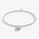 A Little 'Robins Appear When Loved Ones Are Near' Bracelet | Silver Plated