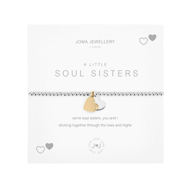 A Little 'Soul Sisters' Bracelet | Silver & Gold Plated