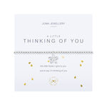 A Little 'Thinking of You' Bracelet | Silver Plated