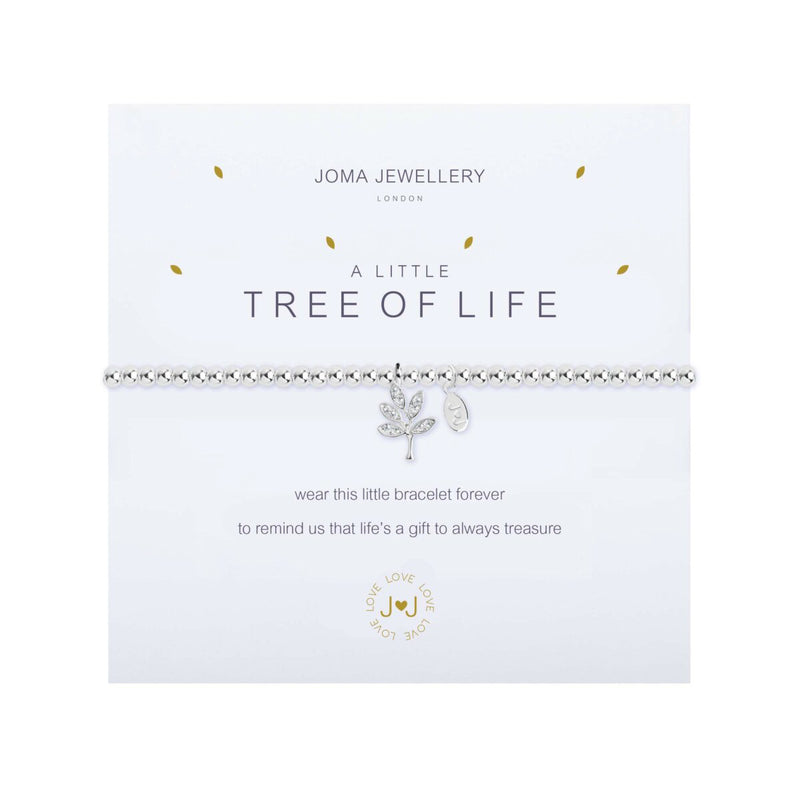 A Little 'Tree of Life' Bracelet | Silver Plated