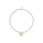 A Little 'You're The Bee's Knees' Bracelet | Silver & Gold Plated