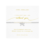 Bridal 'I Couldn't Say I Do Without You' Bracelet | Silver Plated with Mother of Pearl