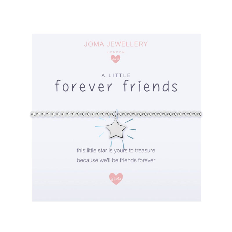 Children's A Little 'Forever Friends' Bracelet | Silver Plated