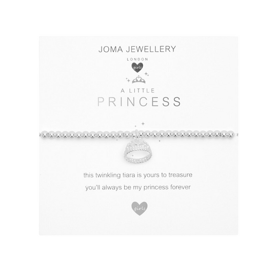 Children's A Little 'Princess' Bracelet | Silver Plated