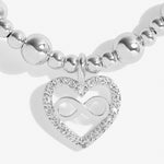 Life's A Charm 'Lovely Friend' Bracelet | Silver Plated