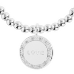 'Love You To The Moon And Back' Celebration Bracelet Set | Silver Plated | 3 Piece